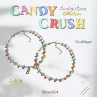 ราคา BASE ON YOU - Lucky stone collection : CANDY CRUSH (สร้อยคอ/สร้อยข้อมือ/ข้อเท้า หินนำโชค) (10673734317)