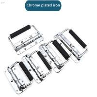 ราคา STATIONERYSTUDIO ฮาร์ดแวร์ Handle Case Handle สแตนเลสอลูมิเนียมกล่องอุปกรณ์เฟอร์นิเจอร์สปริง Handle Prop ลูกบิดกล่องเครื่องมือ Handle (40783180269)