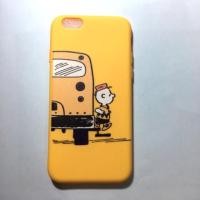ราคา เคส iphone 6 6s Snoopy Charlie Brown สีเหลือง case (1823188929)