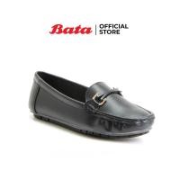 ราคา Bata LADIES'CASUAL รองเท้าลำลองหญิง MOCCASINE แบบสวมส้นแบน สีดำ รหัส 5516342 (5112454344)
