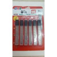 ราคา ✅(ถูกที่สุด พร้อมส่ง) ใบมีดคัตเตอร์เล็ก ขนาด 10*82 mm [6 ชิ้น] (3912608499)