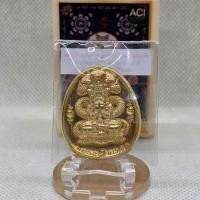 ราคา [รับประกันพระแท้%] พระปิดตาพังพะกาฬ รุ่นไร้พ่ายแพ้ไม่เป็น วัดพุทไธศวรรย์ / เหรียญองค์พ่อจตุคาม (๒๖) (45761680119)