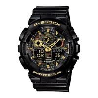 ราคา Casio G-SHOCK นาฬิกาข้อมือ รุ่น GA-100CF-1A9DR - Blcak/Gold (294006654)