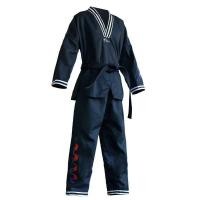 ราคา ชุดเทควันโดเกาหลี V-Neck Dobok Uniform คิกบ็อกซิ่ง MMA ศิลปะกา (27304084149)