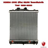 ราคา หม้อน้ำ HONDA CIVIC EG , EK หม้อน้ำรถยนต์ ซีวิค โฉมเตารีด ตาโต (พลาสติก+อลูมิเนียม) ปี 1992-2000 เกียร์ออโต้(AT) 904022 (16527284555)