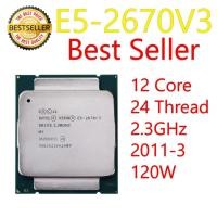 ราคา (ส่งฟรี) CPU INTEL XEON E5-2670 V3 E5-2670V3 12 Core 24 Thread 2.30GHz - 3.10GHz LGA2011-3 ส่งฟรี !!! (11023048425)