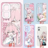 ราคา สําหรับ OPPO A6 A6C A3X A3 A79 A95 A96 A98 A58 A94 A53 A71 A71K F9 F11 R15 R17 Pro 4G 5G SG2 โปร่งใสเคสโทรศัพท์ Blue Archive Hoshino (54962808280)