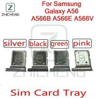 ราคา สําหรับ Samsung Galaxy A56 A566B A566E A566V ใหม่ SD MicroSD ผู้ถือ Nano ซิมการ์ดถาดสล็อต Repalcement (40378899360)