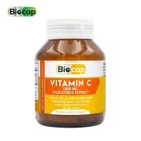 ราคา [1 ขวด] วิตามินซี 1000 มก. ไบโอแคป Vitamin C 1000 mg. plus Citrus Extract Biocap วิตามินซี1000 วิตซี1000 วิตามินซีพลัส (44952397060)