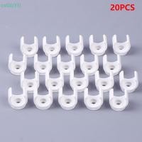 ราคา [cxGUYU] 20 ชิ้น 20 มิลลิเมตร PVC Water Clamps คลิปเชื่อมต่อ Fit สําหรับ 0.5/0.79 นิ้ว OD ถาดทีวีท่อแขวนท่อสนับสนุน Pex ท่อ PRTA (53564711337)