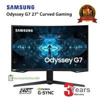 ราคา *สินค้าตัวโชว์ ประกันเต็ม* Samsung Odyssey G7 27" Curved Gaming Monitor (LC27G75TQSEXXT) (5441938456)