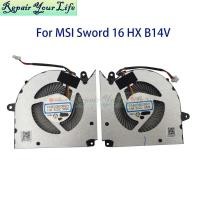 ราคา โน้ตบุ๊ค Cooler CPU GPU พัดลมสําหรับ MSI Creator M16 HX C14V C14VEG PABD008SH N525 N526 MSI-15P2 MSI-17T2 PC Cooling หม้อน้ําพัดลม (58064525320)