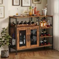 ราคา ตู้เก็บไวน์ไม้ ตู้ไวน์สไตล์คลาสิคZB-JG03 ชว์ขวดไวน์แดงWood wine cabinet (49363693435)