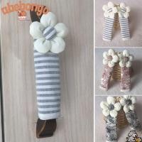 ราคา ABEBONGOTF ฝาครอบมือจับดอกไม้, ฝาครอบมือจับตู้เย็นกันฝุ่นดอกไม้, สัมผัสสบายลื่นข้นนุ่มลูกบิดประตูครอบคลุมตู้เสื้อผ้า (46464930093)