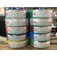ราคา สายไฟ THW 2.5 sq.mm. ANT แอ๊นท์ 100m ดำ ขาว แดง น้ำเงิน เหลือง เขียว เทา น้ำตาล ฟ้า เขียว-เหลือง (7962103455)