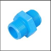 ราคา นิปเปิ้ลPVC 1/2",3/4",1" ข้อต่อ PVC เกลียวนอก ข้อต่อPVC ข้อต่อเกลียวนอก (4023885613)