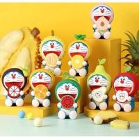 ราคา โมเดล กาชาปอง ฟิกเกอร์ อนิเมชั่นของสะสม ของขวัญ กล่องสุ่มตัวการ์ตูน : Doraemon โดเรม่อนกินผลไม้ เซ็ต 6 ตัว (28206670770)