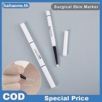 ราคา Hahaone 1 ชิ้นสีขาวผ่าตัด Eyebrow Tattoo Skin Marker ปากกาเครื่องมืออุปกรณ์เสริม Tattoo Marker ปากกา TH (54910705548)