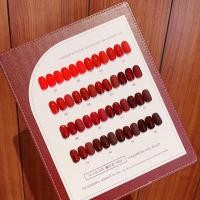 ราคา Set Zhimo แดง 16 สี สีเจล เล็บเจล (42177196276)