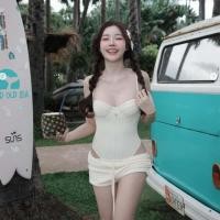 ราคา Hot.Bikiniชุดว่ายน้ำผู้หญิง ชุดว่ายน้ำวันพีช sexy ชุดว่ายน้ำแฟชั่น มีฟองน้ำ มีโครง ส่งไวจากไทย (40659109598)