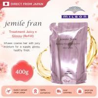 ราคา Milbon Jemile Fran Treatment Juicy × Glossy 400g (Refill) (40732274860)