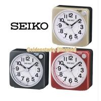 ราคา Seiko QHE118 นาฬิกาตั้งโต๊ะ/นาฬิกาปลุก/นาฬิกาปลุกสําหรับเดินทาง - กวาดเงียบ (27215228918)