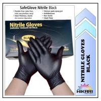 ราคา PROMOTION BLACK NITRILE GLOVES DETAILING / NOT LATEX / NITRILE GLOVES สีดํา (26744860051)