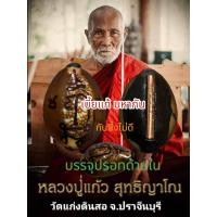 ราคา เบี้ยแก้ มหากันหลวงปู่แก้ว วัดแก่งดินสอ จ.ปราจีนบุรี ด้านในบรรจุปรอทน้ำ (27721648101)