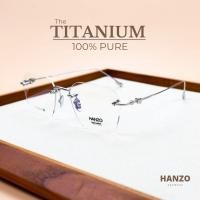 ราคา แว่นไทเทเนียมแท้ 100% Titanium แว่นไทเทเนียมบริสุทธิ์ แว่นไร้กรอบ (มีบริการตัดเลนส์สายตา) รุ่น 5812 (55755543287)