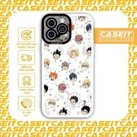 ราคา เคสไอโฟนขอบเหลี่ยม Samsung Xiaomi Oppo Caseit ตัวละครจาก Haikyuu ยักษ์จิบิจิ๋ว (56705870034)