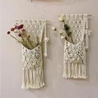 ราคา GANTUNGAN Macrame ที่แขวนดอกไม้ตกแต่งอเนกประสงค์ - ที่แขวนหนังสือพิมพ์ (44377390871)