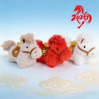 ราคา 2026 ปีใหม่ของม้ามาสคอต Ingot Pony จี้ตุ๊กตาน่ารักตุ๊กตากระเป๋าจี้ตุ๊กตาพวงกุญแจ/Cola20260731 (45915204279)