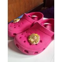 ราคา *มือสอง*รองเท้าเด็ก Crocs สีชมพูบานเย็น ไซส์ C6 (24050110658)