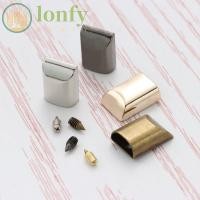 ราคา LONFY 10 ชิ้นซิป Stopper 4 สี DIY กระเป๋าหัตถกรรมเย็บหัวเข็มขัดหางปลั๊กหัว (27595253725)