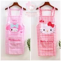 ราคา ผ้ากันเปื้อนคิตตี้ ผ้ากันเปื้อนมายเมโลดี้ hellokitty (16888305150)