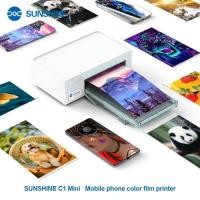ราคา SUNSHINE C1 Mini Color film DIY Printing Printer ，WiFi Direct Connection， assisting Film Cutting Ma (57163540569)