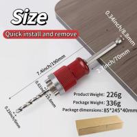 ราคา ข้อต่อโฮลซอปลดเร็ว สลัดเศษไว อะแดปเตอร์โฮลซอ แกนหกเหลี่ยม ยาว 190mm เจาะไม้ เจาะเหล็ก ปูน แกนต่อดอกสว่าน ปลดไว ไม่ต้องใช้ประแจ อุปกรณ์ช่าง เครื่องมือช่าง สำหรับโฮลซอเจาะรู ช่างไฟฟ้า ช่างประปา งาน DIY