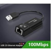 ราคา USB 2.0 USB Rj45 LAN Ethernet อะแดปเตอร์เครือข่ายการ์ด RJ45 LAN Ethernet Adapter สำหรับ Windows 10 MacBook Xi (7235475262)