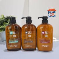 ราคา ญี่ปุ่นแท้ % สบู่น้ำมันม้า/แชมพูน้ำมันม้า/ครีมนวดน้ำมันม้า Kumano Horse Oil 600ml. (24857922169)
