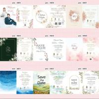 ราคา การ์ดแต่งงาน 4x6 5x7 มีลายให้เลือกกว่า200แบบ กระดาษโฟโต้มัน (50011713778)