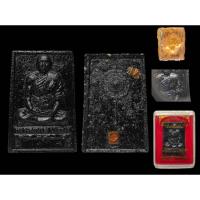 ราคา พระะผงรูปเหมือนรุ่นแรก(นั่งตั่ง)เลื่อนสมณศักดิ์หลวงพ่อคำนวณ วัดแก้วเจริญ สมุทรสงคราม เนื้อผง ฝังมวลสาร ตอกโค๊ตกล่องเดิม (28935206993)
