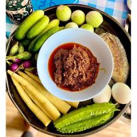 ราคา น้ำพริกปลาร้าสับผัดสุก ใหญ่กว่าเดิม (18378130448)