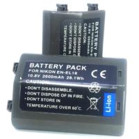 ราคา (แพ็คคู่ 2 ชิ้น) แบตเตอร์รี่กล้อง Nikon Camera Battery รุ่น EN-EL18 (4115777662)