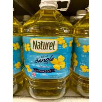 ราคา Canola Oil 100% Refined ( Naturel Brand ) 5 L. น้ำมันคาโนล่า 100% ผ่านกรรมวิธี ( ตรา เนเซอเรล ) (19781741324)