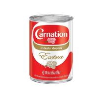 ราคา คาร์เนชั่น เอ็กซ์ตร้าครีมเทียมอาหารและเบเกอร์รี่ Carnation Extra Unsweet Creamer 385g. (49609565687)