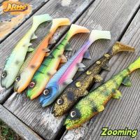 ราคา ZOOMING เหยื่อตกปลาจิ๊ก, เหยื่ออ่อนตกปลานุ่ม 5 สี, 14 ซม. 18 ซม. ซิลิโคนลอยเหยื่อ Minnow ตกปลา (55614007519)