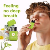 ราคา Roman Chamomile & ไม้จันทน์น้ํามันหอมระเหย Energy Bar สดชื่น Anti-Sleepy Nasal Handy Tool (46513082229)