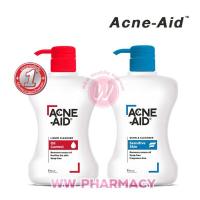 ราคา Acne aid - แอคเน่ เอด - Acne aid soap 100,500 ml - Acne aid liquid cleanser สีแดง - Acne aid gentle cleanser สีฟ้า (4508480940)