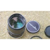 ราคา เลนส์มือหมุน ยี่ห้อมินอลต้า MINOLTA ROKKOR-pf 135MM.F2.8 Mc Tele (5560134933)