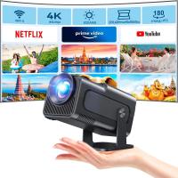 ราคา โปรเจคเตอร์พกพา ความละเอียด 4K รองรับระบบ Android 11, บลูทูธ 5.0 และ WiFi 6 ปรับมุมได้ 180 องศา พร้อมการปรับภาพอัตโนมัติ (43500593050)